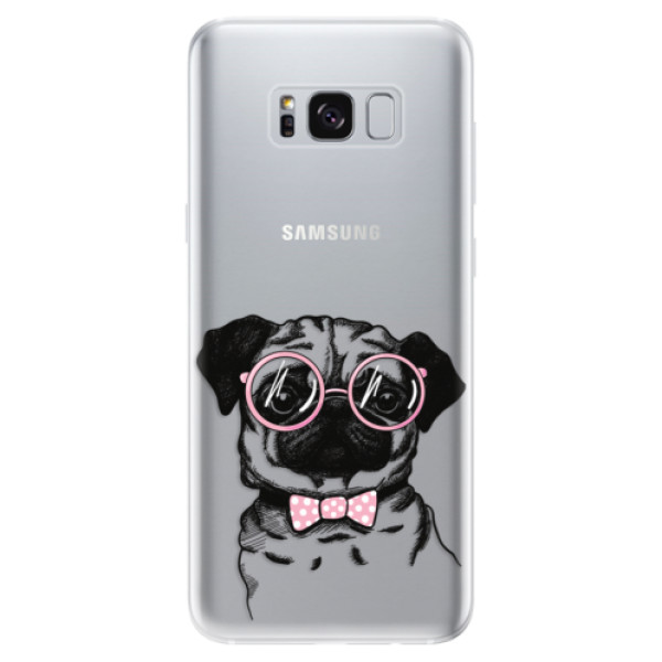Silikonové odolné pouzdro iSaprio - The Pug na mobil Samsung Galaxy S8 (Silikonový kryt, obal, pouzdro iSaprio - The Pug na mobilní telefon Samsung Galaxy S8)