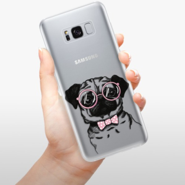 Silikonové pouzdro iSaprio - Samsung Galaxy S8 - The Pug