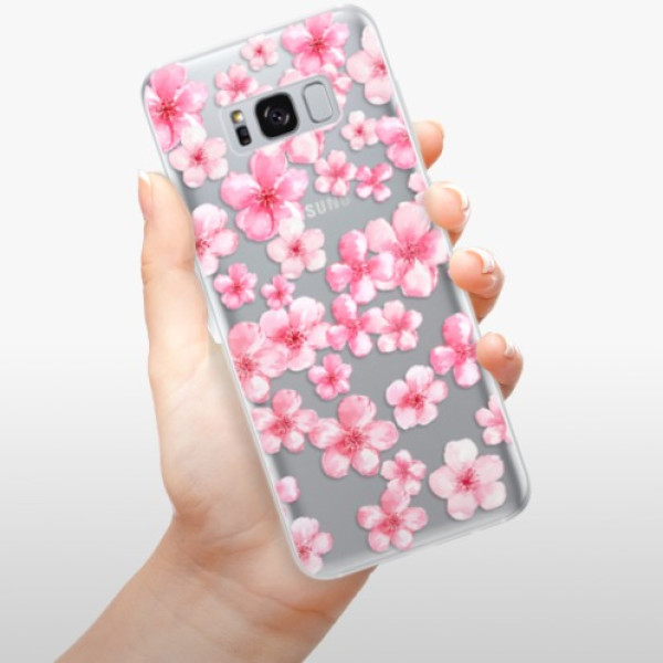 Silikonové pouzdro iSaprio - Samsung Galaxy S8 - Flower Pattern 05