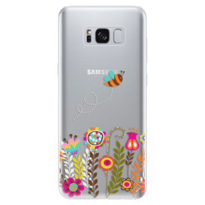 Silikonové pouzdro iSaprio - Samsung Galaxy S8 - Bee 01