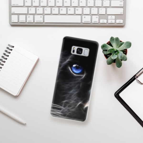 Silikonové pouzdro iSaprio - Samsung Galaxy S8 - Black Puma
