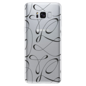 Silikonové pouzdro iSaprio - Samsung Galaxy S8 - Fancy black