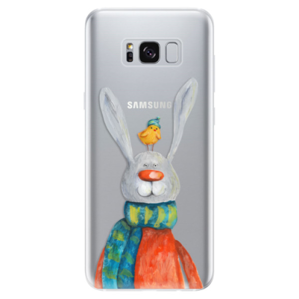 Odolné silikonové pouzdro iSaprio - Rabbit And Bird - Samsung Galaxy S8