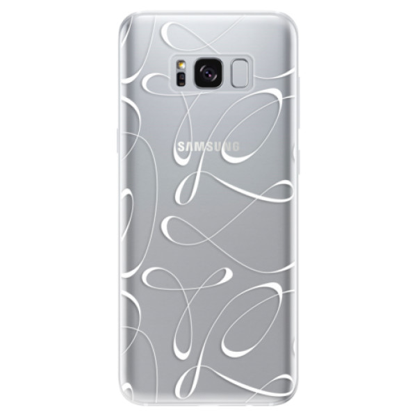 Silikonové odolné pouzdro iSaprio - Fancy - white na mobil Samsung Galaxy S8 (Silikonový kryt, obal, pouzdro iSaprio - Fancy - white na mobilní telefon Samsung Galaxy S8)