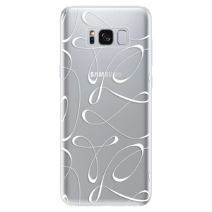 Silikonové pouzdro iSaprio - Samsung Galaxy S8 - Fancy white