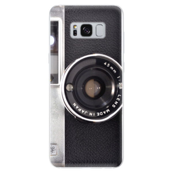 Silikonové odolné pouzdro iSaprio - Vintage Camera 01 na mobil Samsung Galaxy S8 (Silikonový kryt, obal, pouzdro iSaprio - Vintage Camera 01 na mobilní telefon Samsung Galaxy S8)