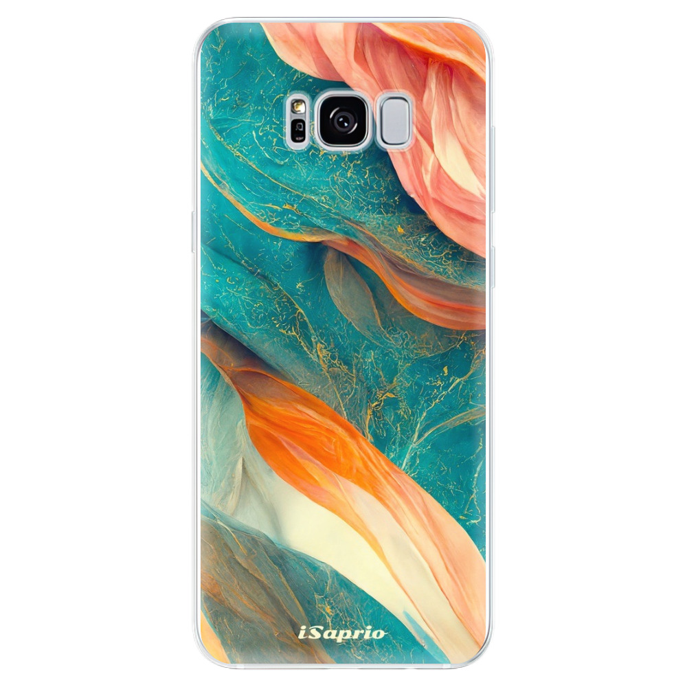 Odolné silikonové pouzdro iSaprio - Abstract Marble - Samsung Galaxy S8