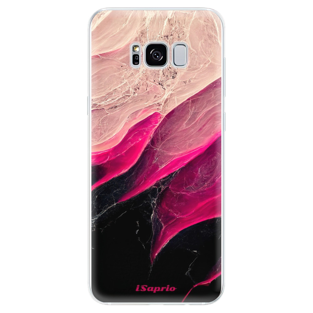 Odolné silikonové pouzdro iSaprio - Black and Pink - Samsung Galaxy S8
