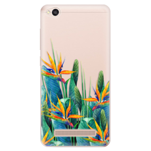 Odolné silikonové pouzdro iSaprio - Exotic Flowers - Xiaomi Redmi 4A