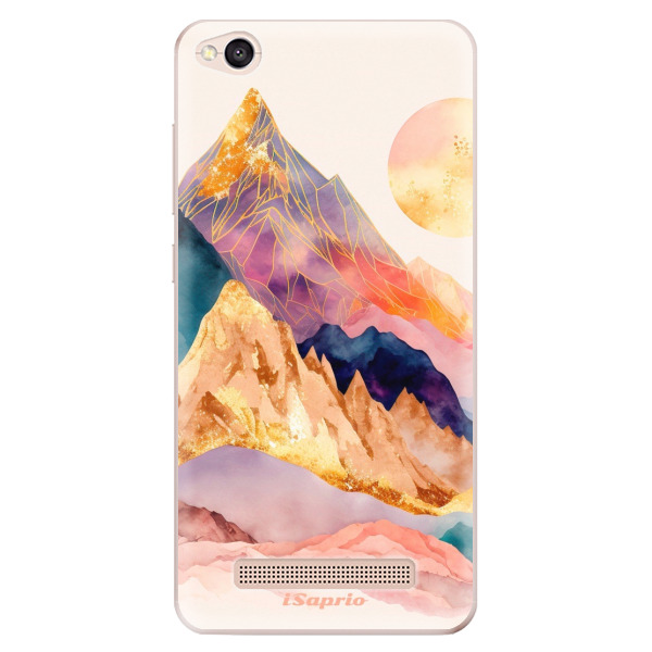 Odolné silikonové pouzdro iSaprio - Abstract Mountains - Xiaomi Redmi 4A