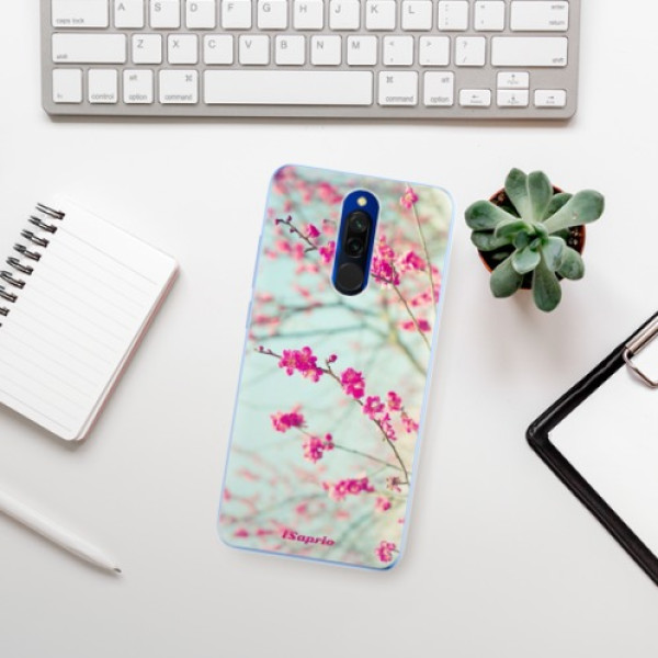 Silikonové pouzdro iSaprio - Xiaomi Redmi 8 - Blossom 01