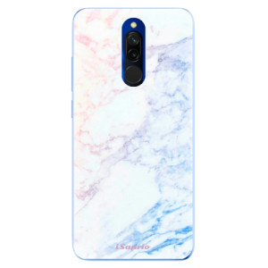 Silikonové pouzdro iSaprio - Xiaomi Redmi 8 - Raibow Marble 10
