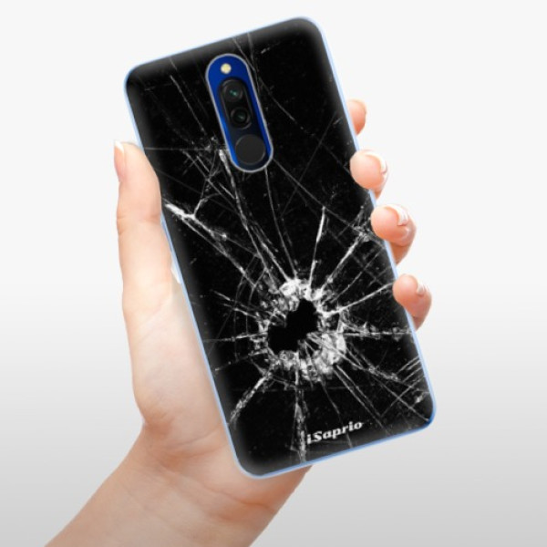 Silikonové pouzdro iSaprio - Xiaomi Redmi 8 - Broken Glass 10