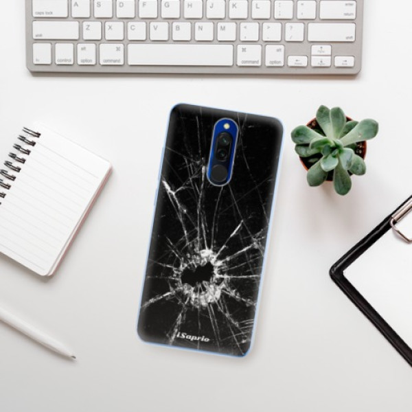 Silikonové pouzdro iSaprio - Xiaomi Redmi 8 - Broken Glass 10