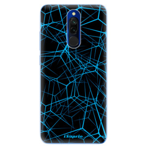 Silikonové pouzdro iSaprio - Xiaomi Redmi 8 - Abstract Outlines 12