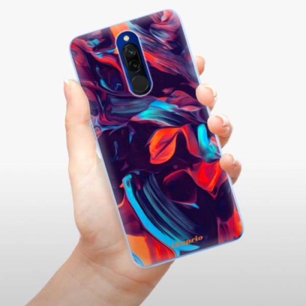 Silikonové pouzdro iSaprio - Xiaomi Redmi 8 - Color Marble 19