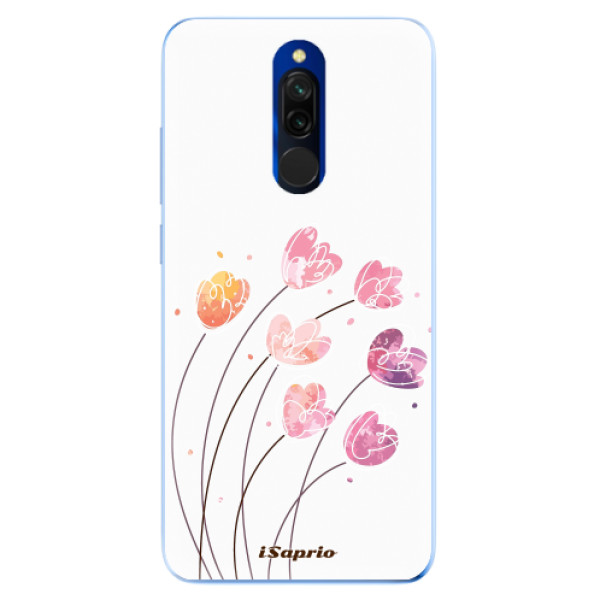 Odolné silikonové pouzdro iSaprio - Flowers 14 - Xiaomi Redmi 8