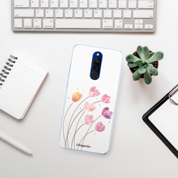 Silikonové pouzdro iSaprio - Xiaomi Redmi 8 - Flowers 14