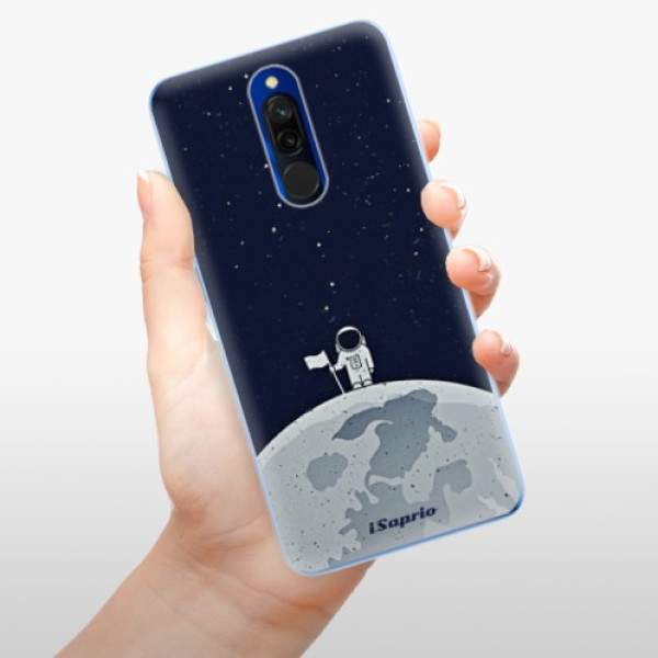 Silikonové pouzdro iSaprio - Xiaomi Redmi 8 - On The Moon 10