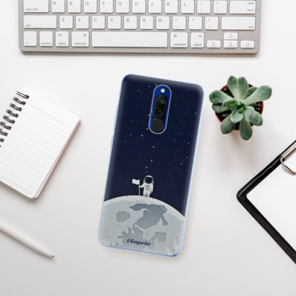 Silikonové pouzdro iSaprio - Xiaomi Redmi 8 - On The Moon 10