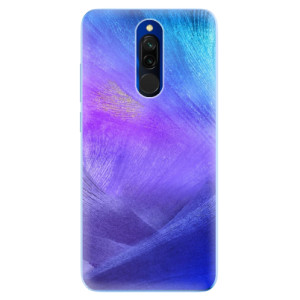 Silikonové pouzdro iSaprio - Xiaomi Redmi 8 - Purple Feathers