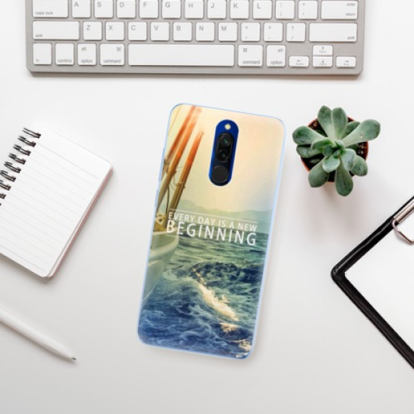 Silikonové pouzdro iSaprio - Xiaomi Redmi 8 - Beginning