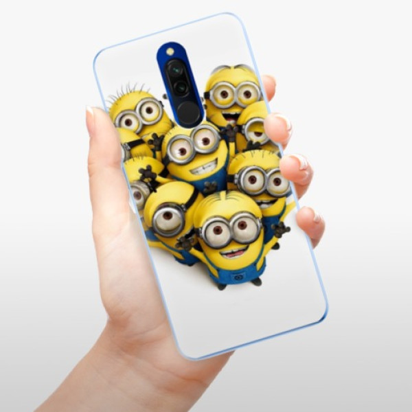 Silikonové pouzdro iSaprio - Xiaomi Redmi 8 - Mimons 01