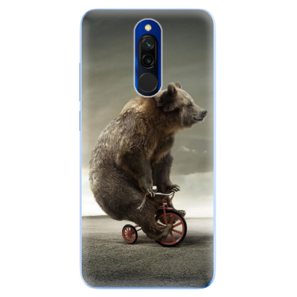Silikonové odolné pouzdro iSaprio - Bear 01 na mobil Xiaomi Redmi 8 (Silikonový kryt, obal, pouzdro iSaprio - Bear 01 na mobilní telefon Xiaomi Redmi 8)