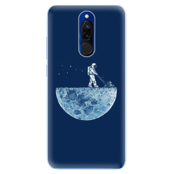 Silikonové odolné pouzdro iSaprio - Moon 01 na mobil Xiaomi Redmi 8 (Silikonový kryt, obal, pouzdro iSaprio - Moon 01 na mobilní telefon Xiaomi Redmi 8)