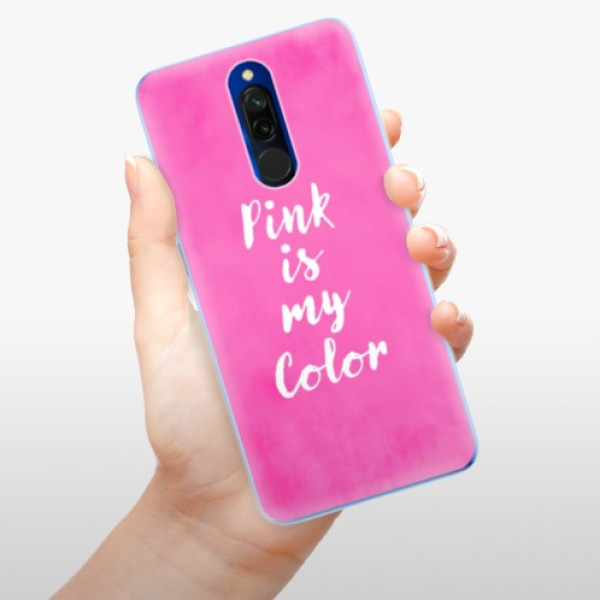 Silikonové pouzdro iSaprio - Xiaomi Redmi 8 - Pink is my color