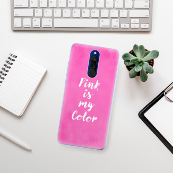 Silikonové pouzdro iSaprio - Xiaomi Redmi 8 - Pink is my color