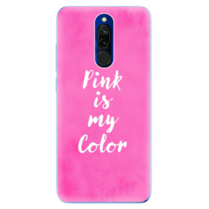 Silikonové pouzdro iSaprio - Xiaomi Redmi 8 - Pink is my color