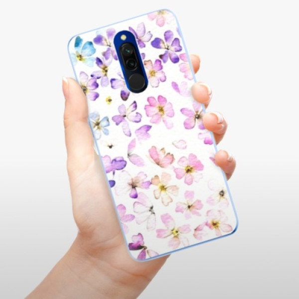 Silikonové pouzdro iSaprio - Xiaomi Redmi 8 - Wildflowers