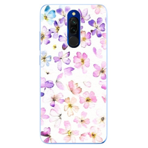 Silikonové pouzdro iSaprio - Xiaomi Redmi 8 - Wildflowers
