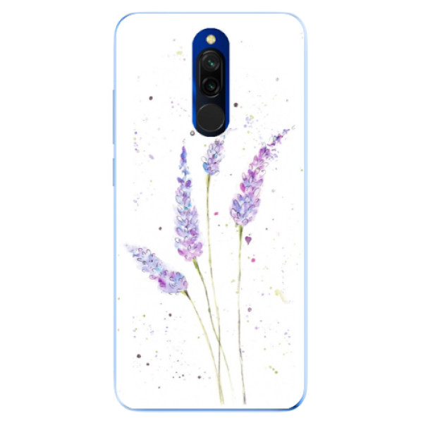 Silikonové odolné pouzdro iSaprio - Lavender na mobil Xiaomi Redmi 8 (Silikonový kryt, obal, pouzdro iSaprio - Lavender na mobilní telefon Xiaomi Redmi 8)