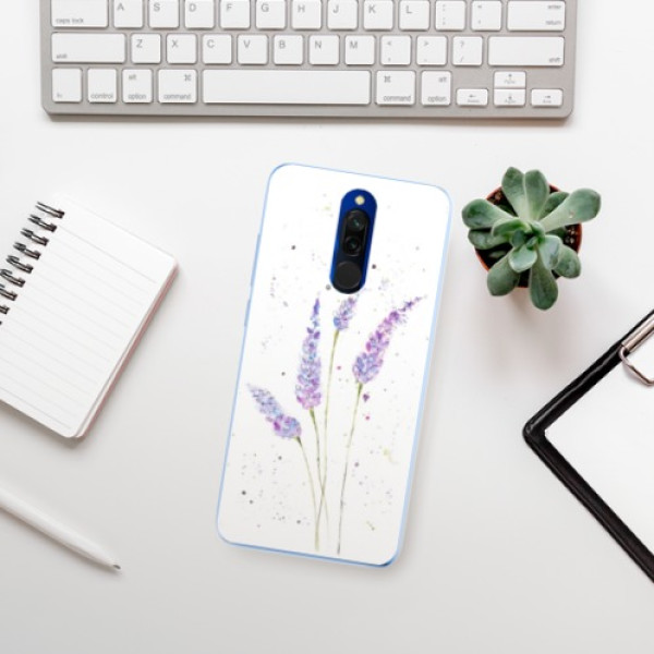 Silikonové pouzdro iSaprio - Xiaomi Redmi 8 - Lavender