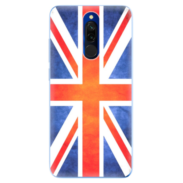 Silikonové odolné pouzdro iSaprio - UK Flag na mobil Xiaomi Redmi 8 (Silikonový kryt, obal, pouzdro iSaprio - UK Flag na mobilní telefon Xiaomi Redmi 8)