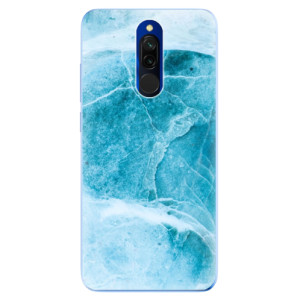 Silikonové pouzdro iSaprio - Xiaomi Redmi 8 - Blue Marble