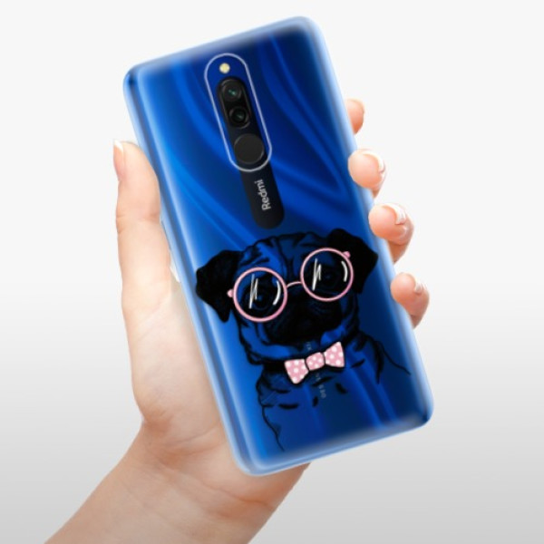 Silikonové pouzdro iSaprio - Xiaomi Redmi 8 - The Pug