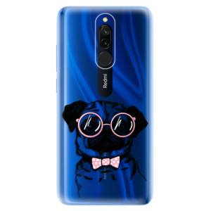Silikonové pouzdro iSaprio - Xiaomi Redmi 8 - The Pug