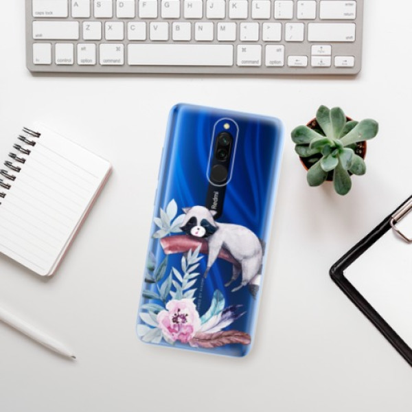 Silikonové pouzdro iSaprio - Xiaomi Redmi 8 - Lazy Day