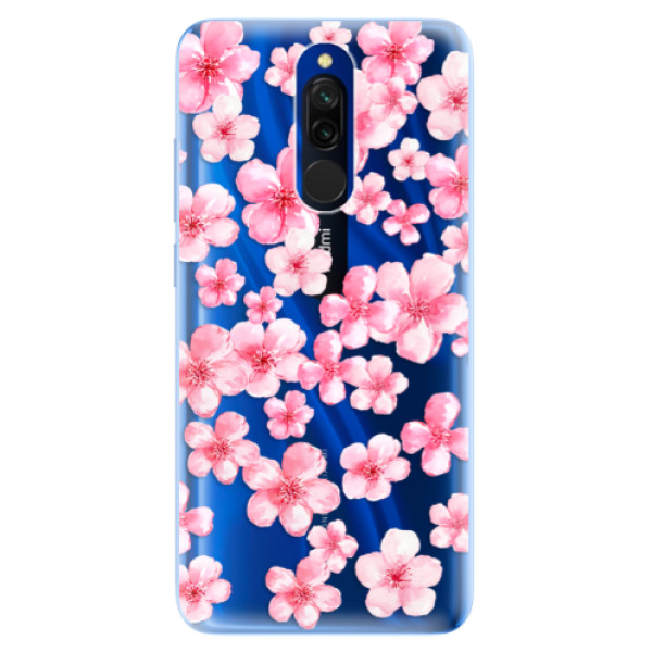 Silikonové odolné pouzdro iSaprio - Flower Pattern 05 na mobil Xiaomi Redmi 8 (Silikonový kryt, obal, pouzdro iSaprio - Flower Pattern 05 na mobilní telefon Xiaomi Redmi 8)
