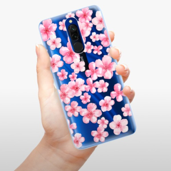 Silikonové pouzdro iSaprio - Xiaomi Redmi 8 - Flower Pattern 05