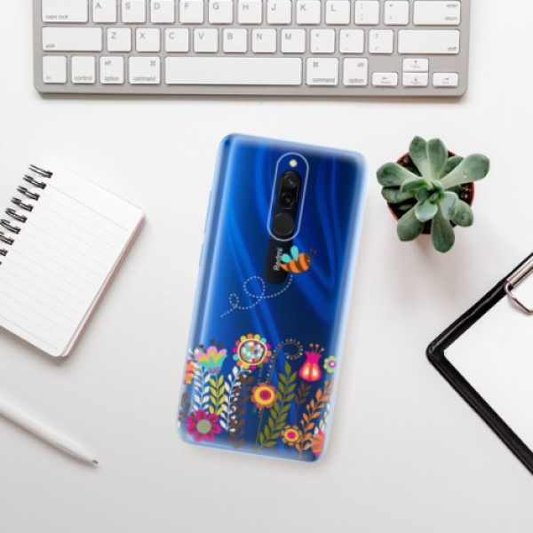 Silikonové pouzdro iSaprio - Xiaomi Redmi 8 - Bee 01