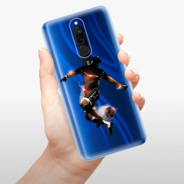 Silikonové pouzdro iSaprio - Xiaomi Redmi 8 - Fotball 01