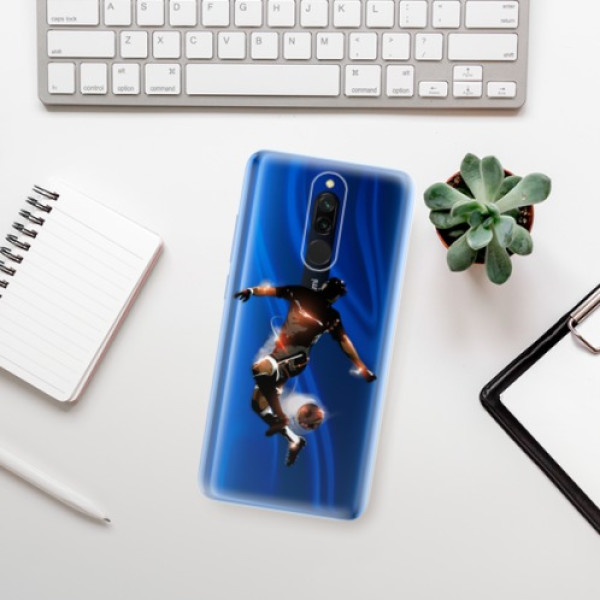 Silikonové pouzdro iSaprio - Xiaomi Redmi 8 - Fotball 01