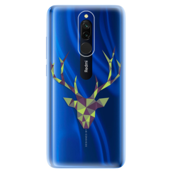 Odolné silikonové pouzdro iSaprio - Deer Green - Xiaomi Redmi 8