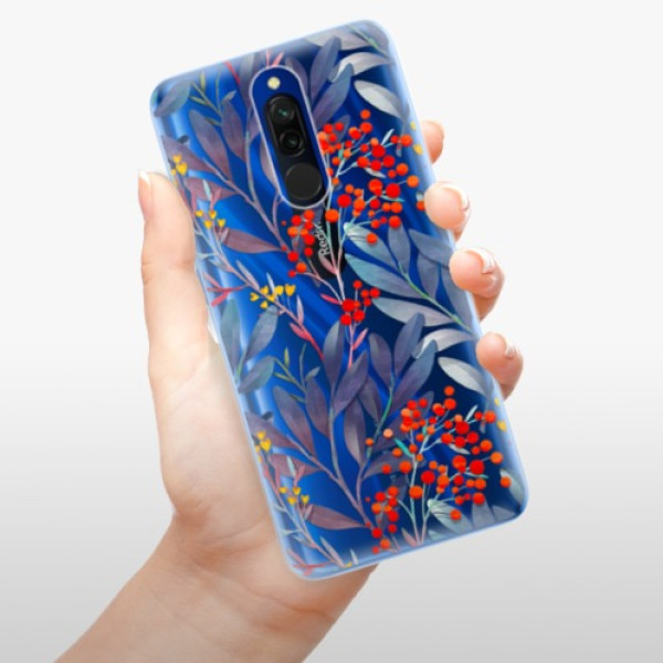 Silikonové pouzdro iSaprio - Xiaomi Redmi 8 - Rowanberry
