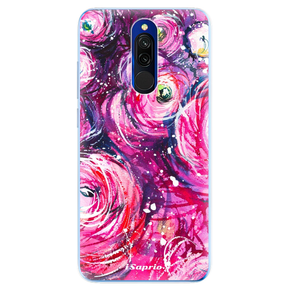 Odolné silikonové pouzdro iSaprio - Pink Bouquet - Xiaomi Redmi 8