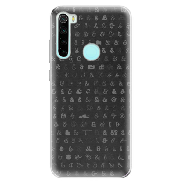 Odolné silikonové pouzdro iSaprio - Ampersand 01 - Xiaomi Redmi Note 8